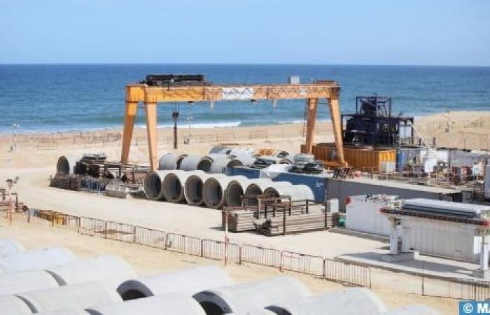 Eine Delegation französischer Wirtschaftsführer besucht Strukturierungsprojekte in der Region Dakhla-Oued Eddahab