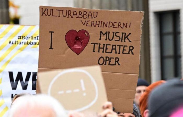 In Berlin mobilisiert die Kulturwelt gegen Haushaltskürzungen