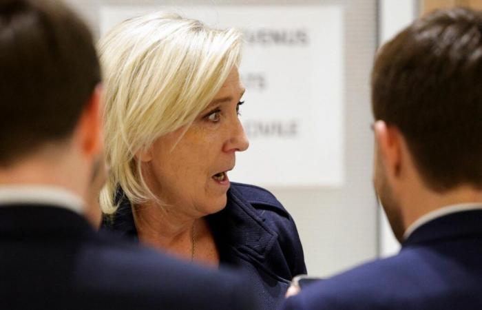 Die extreme Rechte protestiert gegen die drohende Sperre von Marine Le Pen, ihre Gegner fordern „Respekt vor der Gerechtigkeit“