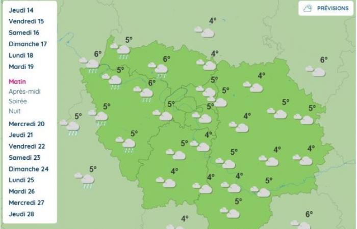 Wetter in Paris und auf der Île-de-France: Temperaturrückgang nächste Woche erwartet