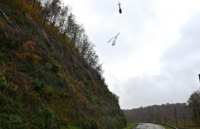 Das Datum der Wiedereröffnung der RD 603, die Hombourg-Haut und Moulin-Neuf verbindet, ist endlich bekannt