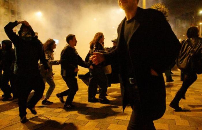 Rund vierzig Festnahmen während der Demonstration gegen Bardellas Ankunft in Brüssel