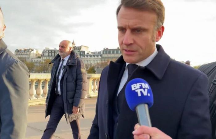 Botschaft von Emmanuel Macron vor dem Spiel Frankreich-Israel