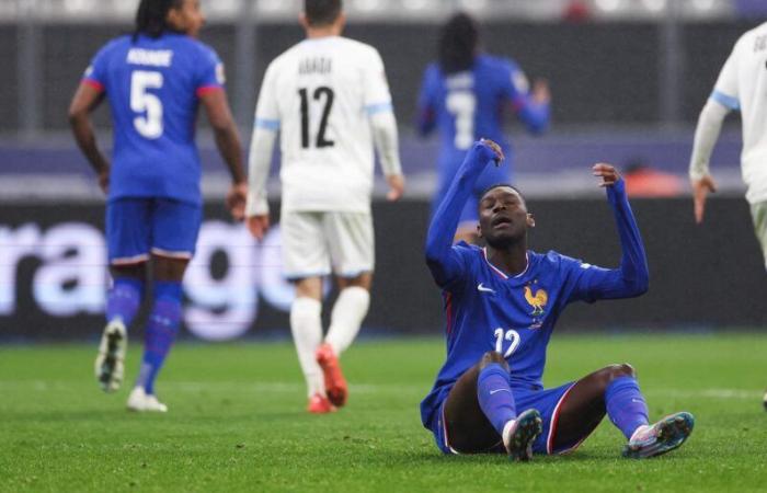 Frankreich-Israel: Die Blues werden in einem spärlich besetzten Stade de France und unter strenger Überwachung in Schach gehalten