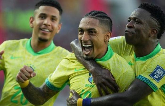 Vinicius verschoss einen Elfmeter beim 1:1-Unentschieden Brasiliens in der WM-Qualifikation gegen Venezuela