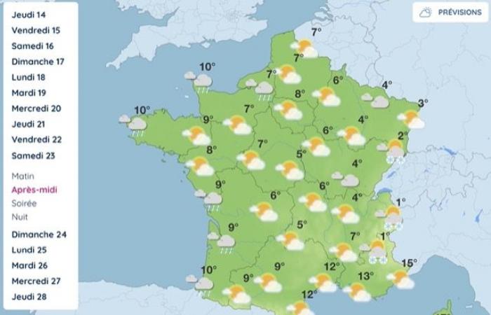 Wie wird das Wetter nächste Woche sein?