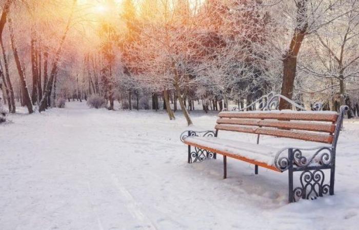 Endlich schneit es in Frankreich, den 25 betroffenen Departements