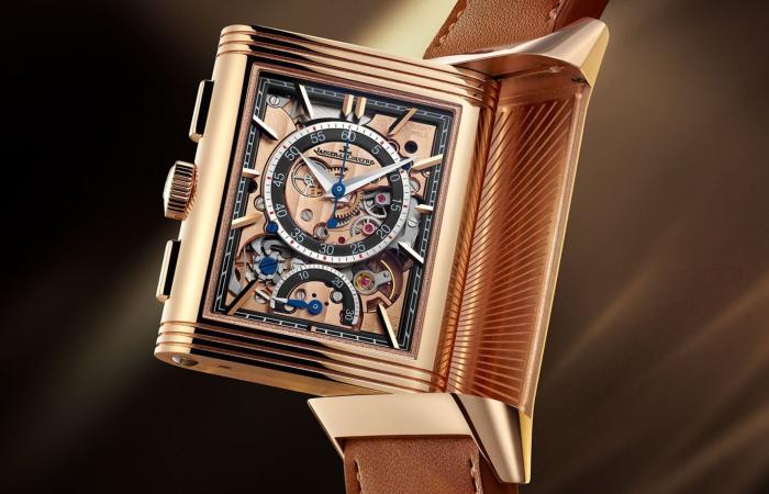 Neue limitierte Auflage des Jaeger-LeCoultre Reverso Tribute Chronographen in Rotgold