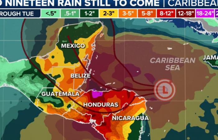 Die Top-Wetternachrichten von heute: Die zukünftige Sara wird Mittelamerika mit lebensbedrohlichen Überschwemmungen heimsuchen