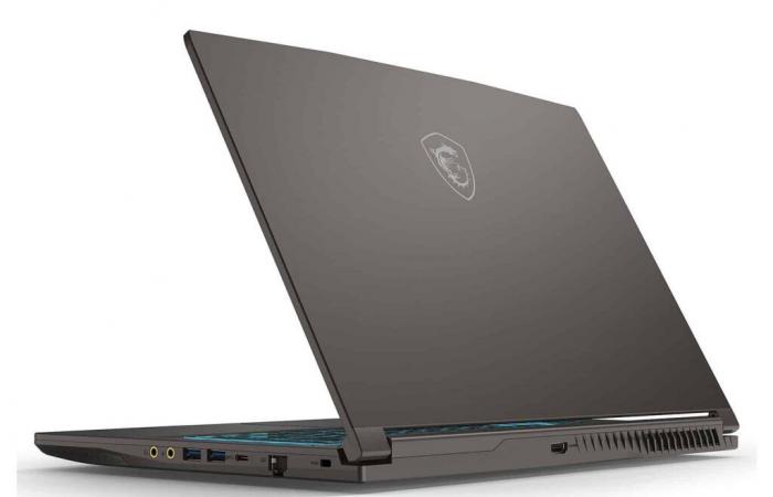 Aktion 999 € MSI Thin 15 B12VE-2414FR, dünner und leichter Multimedia-Gaming-Laptop 15″ 144 Hz Skalierbares Ultrabook Grauer Intel Core i7-H GeForce RTX 4050 und 1 TB SSD