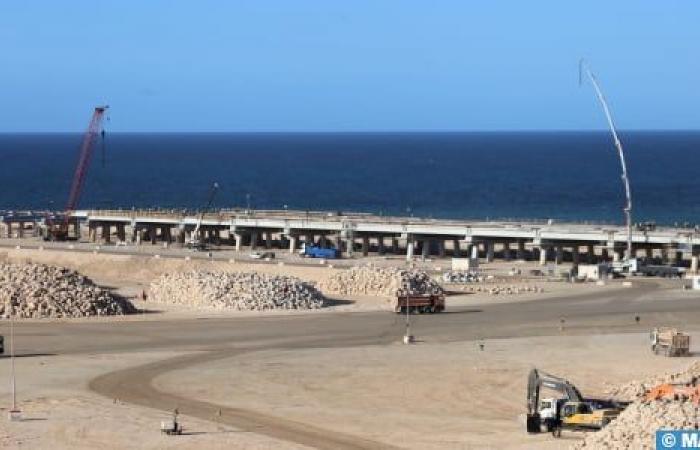 Eine Delegation französischer Wirtschaftsführer besucht Strukturierungsprojekte in der Region Dakhla-Oued Eddahab