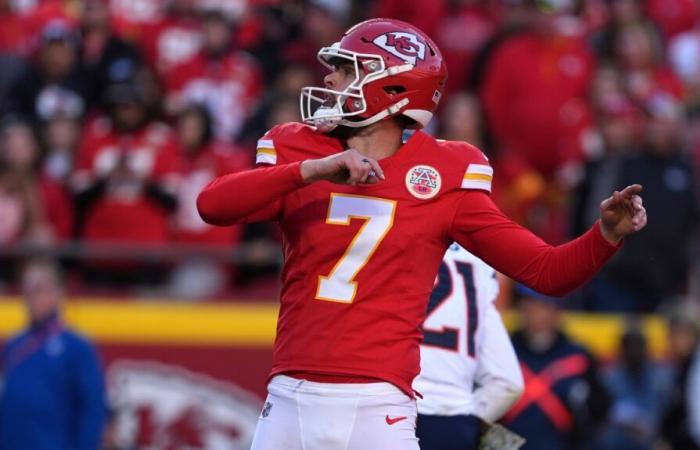 Chiefs: Harrison Butker wird drei bis vier Wochen ausfallen