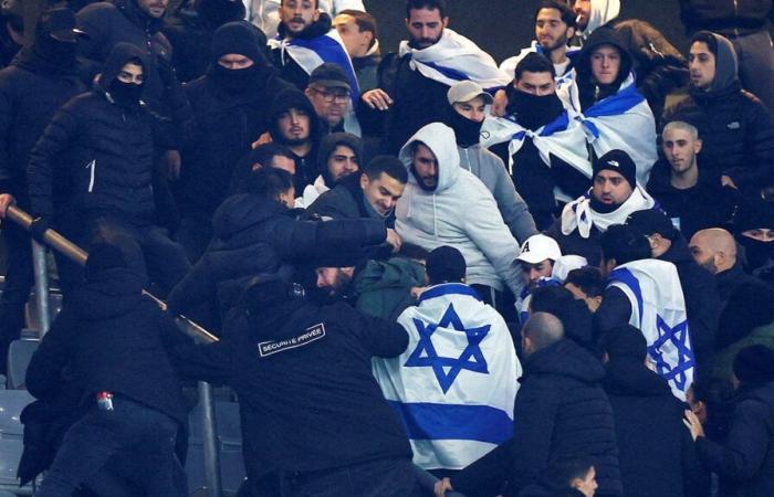 Israels Nationalhymne wird ausgebuht, es kommt zu Handgreiflichkeiten während eines Fußballspiels in Frankreich: Bericht