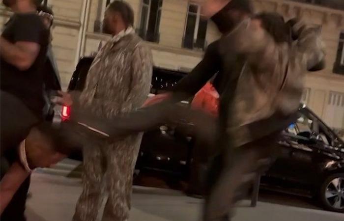 Offset und sein Gefolge prügeln sich mit rivalisierender Rap-Crew in Paris in Wild Video