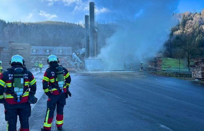 Kloster Einsiedeln in Brand: Alert Swiss warnt