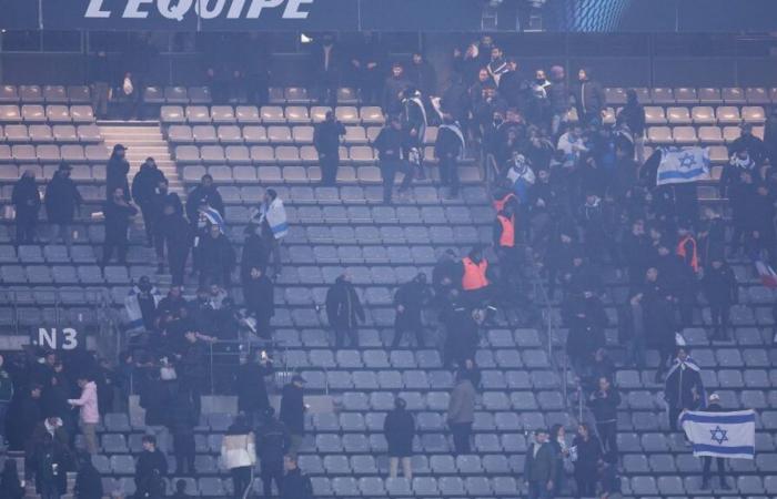 Auf der Tribüne des Stade de France kam es zu einem kurzen Zwischenfall