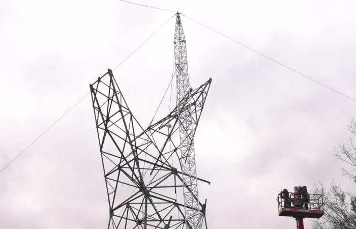 VIDEO. Bilder eines außergewöhnlichen Projekts zur Demontage der Masten einer Hochspannungsleitung in Isère