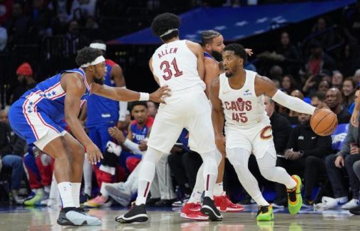 Als Sieger der gestrippten Sixers kommen die Cavaliers auf 13:0! • USA-Basketball