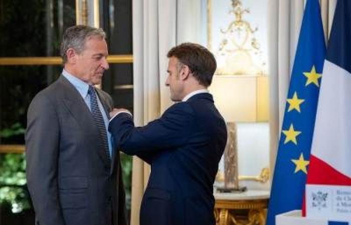 Bob Iger, Chef von Disney, wurde von Emmanuel Macron zum Ritter der Ehrenlegion ernannt