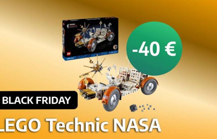 Dieses LEGO Technic NASA Monderkundungsfahrzeug ist im Monat Black Friday im Angebot!