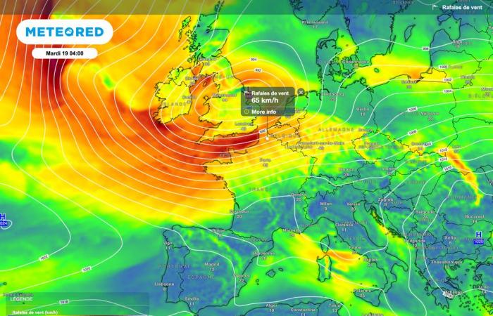 Der Sturm ist in Frankreich bestätigt! Informieren Sie sich über die Wettervorhersage und ob Sie betroffen sind