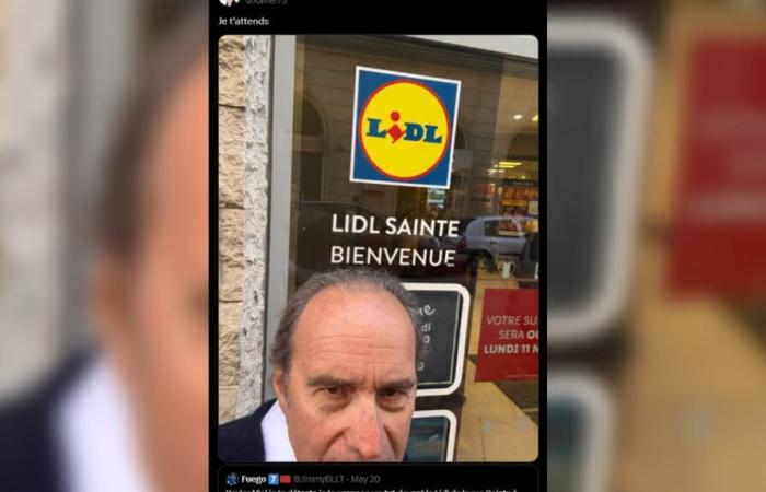 Xavier Niel reagiert auf die Provokation eines Internetnutzers, indem er sich vor einem Lidl in Marseille filmt