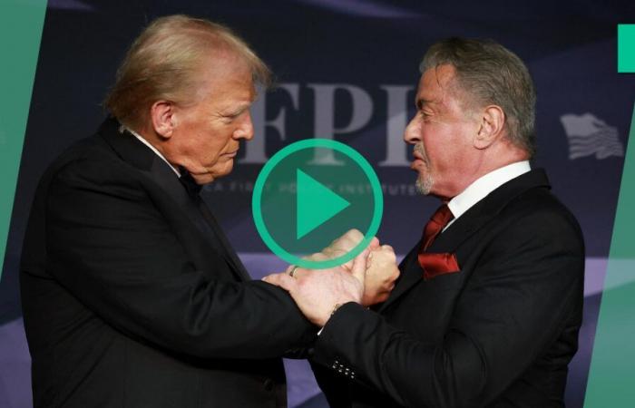 Sylvester Stallone bekräftigt seine Unterstützung für Donald Trump und vergleicht ihn mit Rocky Balboa und George Washington