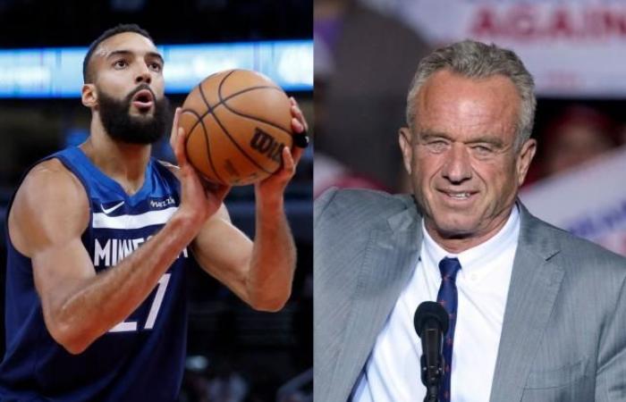 Rudy Gobert unterstützt Robert F. Kennedy Jr., den zukünftigen Gesundheitsminister von Donald Trump