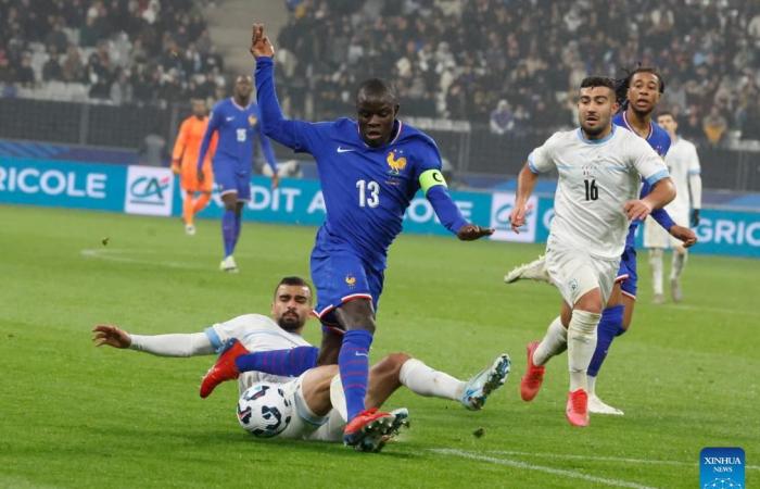 UEFA Nations League League-A-Fußballspiel: Frankreich vs. Israel-Xinhua