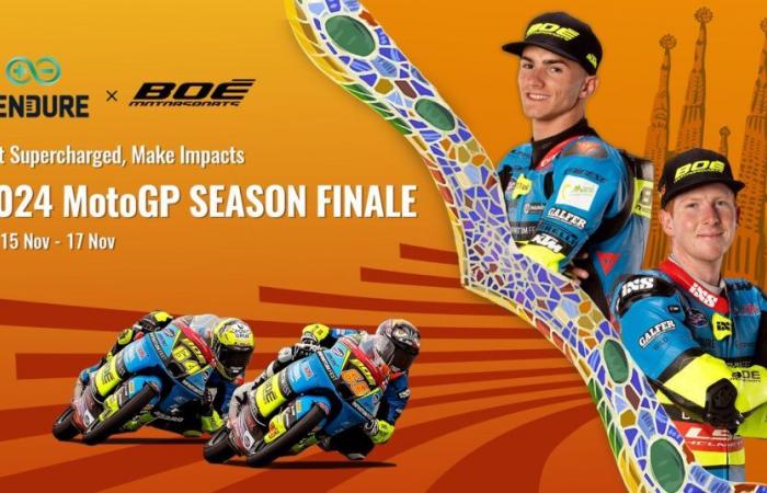 Zendure und BOÉ Motorsports feiern 75 Jahre MotoGP mit nachhaltiger Energie beim Großen Preis von Barcelona