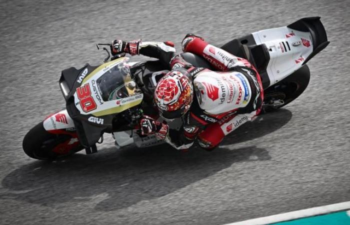 Takaaki Nakagami schnellste freie Trainingszeit 1 in Barcelona, ​​​​Jorge Martin 5., Francesco Bagnaia 7