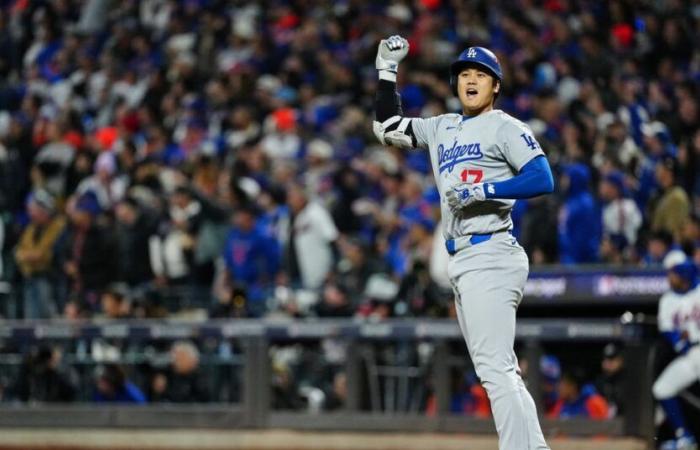 Shohei Ohtani von den Dodgers ist der erste, der in beiden Ligen den Hank Aaron Award gewinnt