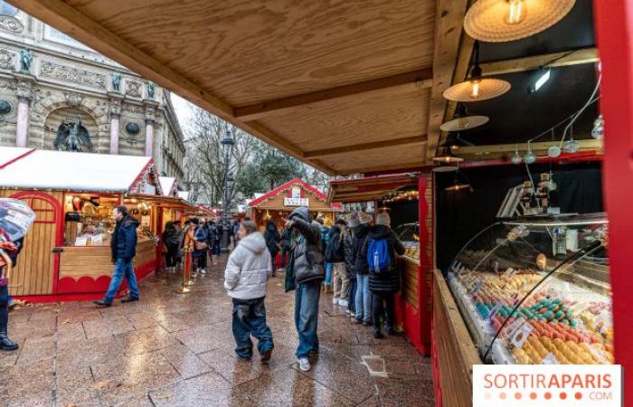 Der Made in France Weihnachtsmarkt von Saint-Michel in Paris 2024