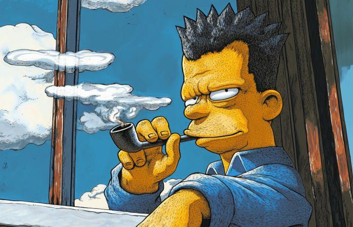 12 trashigere Versionen von Bart und Homer