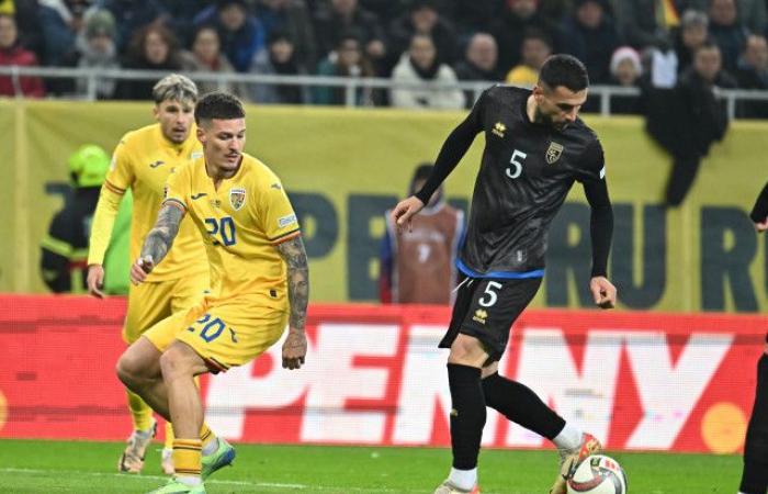 Rumänien – Kosovo 0:0. Die Gäste brachen das Spiel ab, nachdem sie in der Verlängerung das Spielfeld verlassen hatten