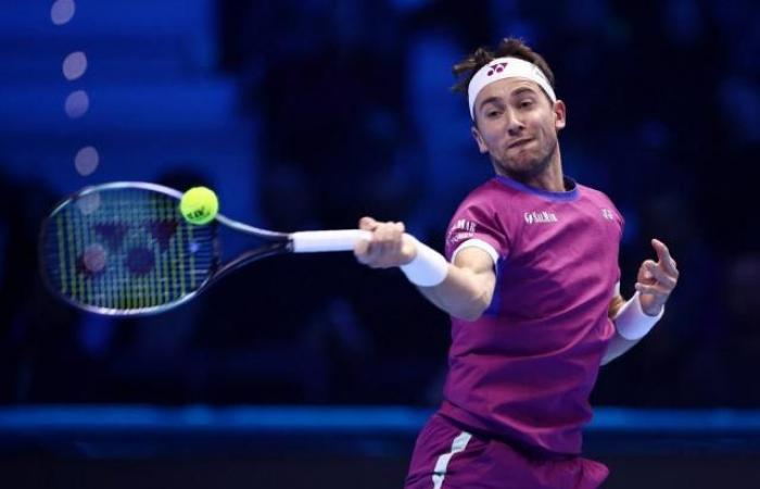 Casper Ruud besiegt Andrey Rublev und qualifiziert sich für das Halbfinale der ATP Finals