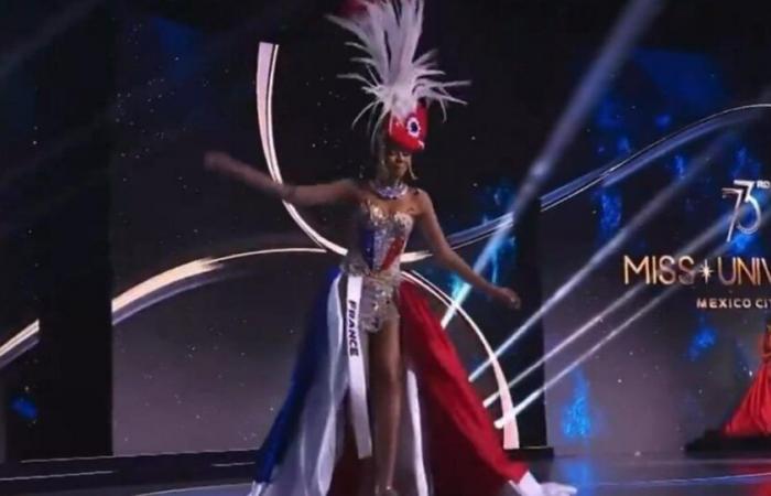 Indira Ampiot wurde Opfer eines Problems mit ihrer Nationaltracht bei Miss Universe