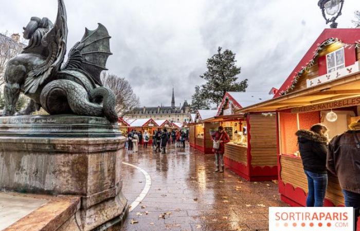 Der Made in France Weihnachtsmarkt von Saint-Michel in Paris 2024