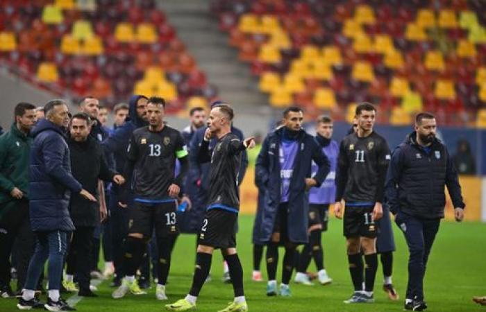 Darauf haben sie gewartet! Kosovarische Spieler verließen in der letzten Minute der Verlängerung das Spielfeld, nachdem rumänische Fans nach Zweikämpfen „Serbien“ gerufen hatten