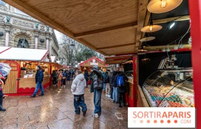 Der Made in France Weihnachtsmarkt von Saint-Michel in Paris 2024