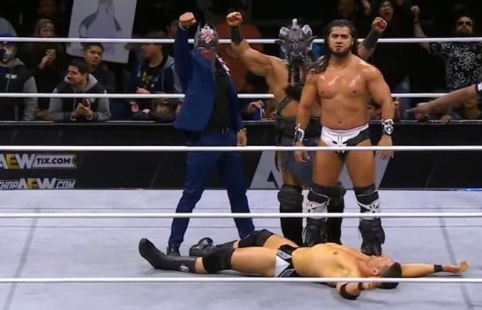 Richard Holliday gibt AEW-In-Ring-Debüt im Tag-Match auf AEW Rampage und verliert gegen La Faccion Ingobernable