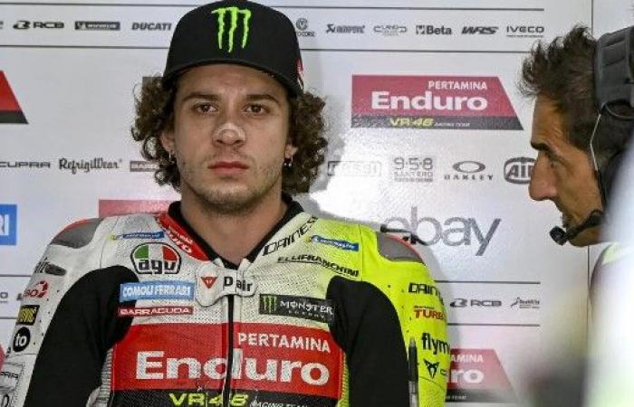 MotoGP, Barcelona J1, Marco Bezzecchi (Ducati/2): „Pecco Bagnaia zu beruhigen ist schwierig, weil er viel ruhiger ist als wir“