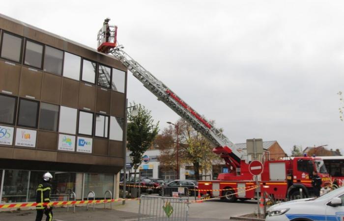 Ein starker verdächtiger Geruch erfordert in dieser Stadt in der Orne ein groß angelegtes Eingreifen