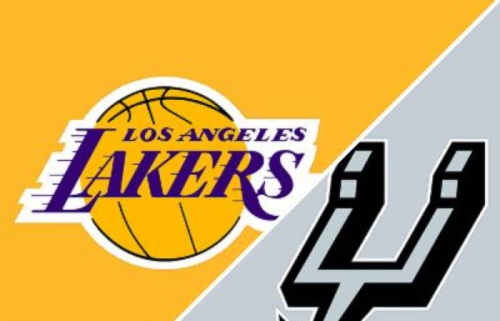 Lakers 120-115 Spurs (15. November 2024) Spielrückblick