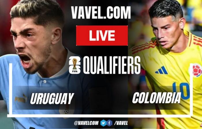 Uruguay (3-2) gegen Kolumbien LIVE-Ergebnisaktualisierungen in der WM-Qualifikation 2026 | 15. November 2024