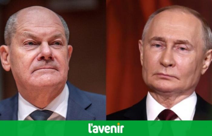 Olaf Scholz und Wladimir Putin sprachen zum ersten Mal seit zwei Jahren wieder