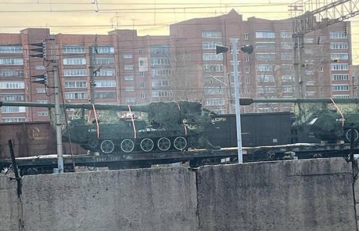 Großkalibrige Artillerie des nordkoreanischen Militärs in Russland gesichtet