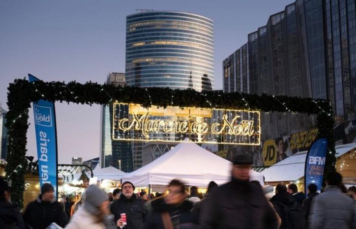 Der größte Weihnachtsmarkt der Île-de-France findet am Stadtrand von Paris statt