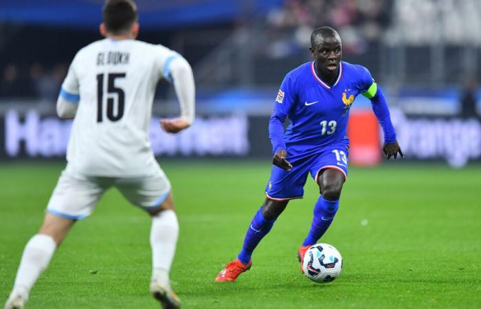 „Kein Stolz“ für die Blues von Lucas Chevalier (LOSC), die sich ohne Glanz für das Viertelfinale der Nations League qualifizierten