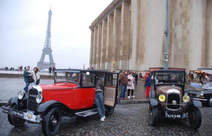 Die Winterdurchquerung von Paris 2025 in Oldtimern